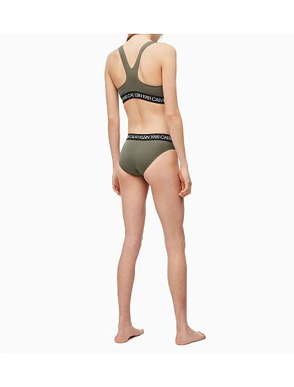 Sportovní podprsenka model 8049251 khaki - Calvin Klein