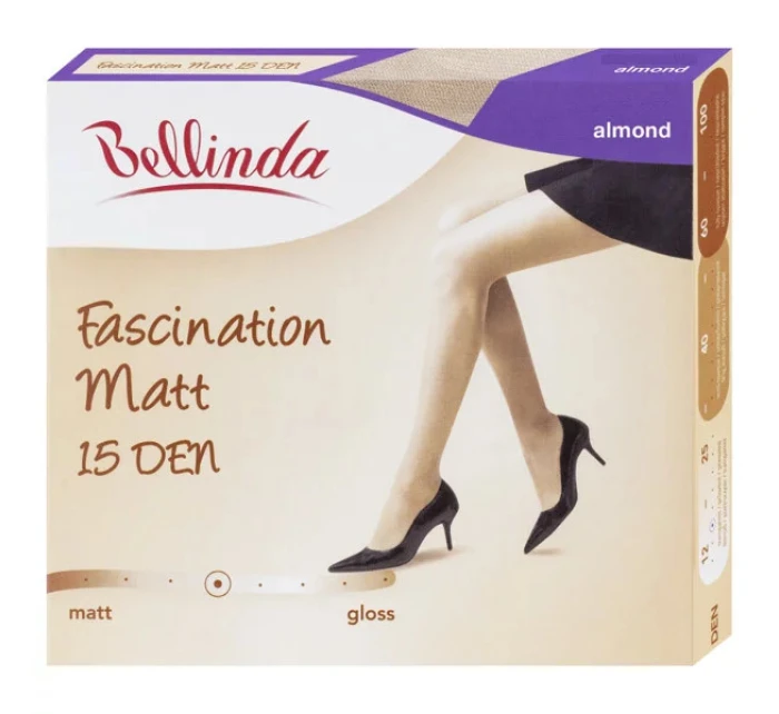 Dámské punčochové kalhoty model 21117134 MATT 15 DEN Almond - Bellinda Dámské punčochové kalhoty model 21117134 MATT 15 DEN Almond - Bellinda