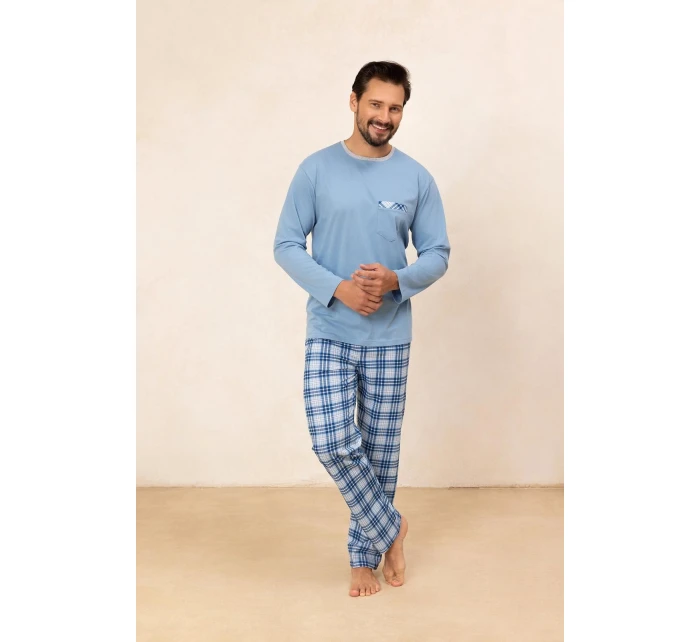 Pyžamo Regina 488 long/r 2XL Z25/26 pánské Pyžamo Regina 488 long/r 2XL Z25/26 pánské