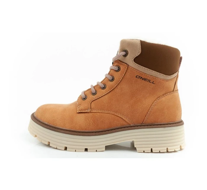 Boty O'neill winter trappers dámské kotníkové boty zateplené módní hnědé dámské