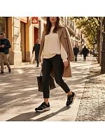 Dámské kožené polobotky černé model 22116789 dámské - FILIPPO