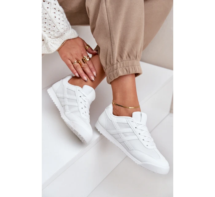 Nízké Tenisky Dámské Bílé Eezore Nízké Tenisky Dámské Bílé Eezore