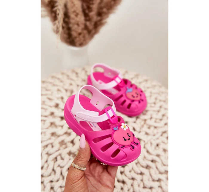 Dětské sandály na suchý zip  Summer Růžové model 21698781 - Ipanema