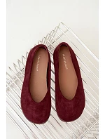 Dámské baleríny barefoot bordové Hollin Dámské baleríny barefoot bordové Hollin
