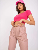 Kalhoty DHJ SP model 17416438 světle růžová - FPrice