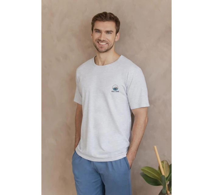 Pyžamo kr/r 3XL4XL W26 model 22019005 - Taro Pyžamo kr/r 3XL4XL W26 model 22019005 - Taro