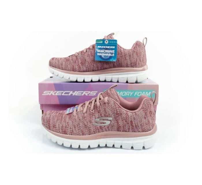 Boty Skechers Graceful Twisted Fortune W 12614/MVE Boty Skechers Graceful Twisted Fortune W 12614/MVE