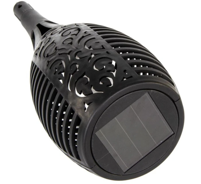 SOLÁRNÍ SVÍTILNA TANČÍCÍ PLAMENY 12X12X78CM 36 LED XXXL SOLÁRNÍ SVÍTILNA TANČÍCÍ PLAMENY 12X12X78CM 36 LED XXXL