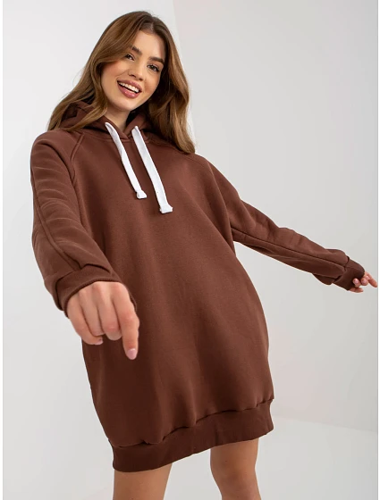 Dámská mikina EM BL model 18116383 hnědá - FPrice Dámská mikina EM BL model 18116383 hnědá - FPrice