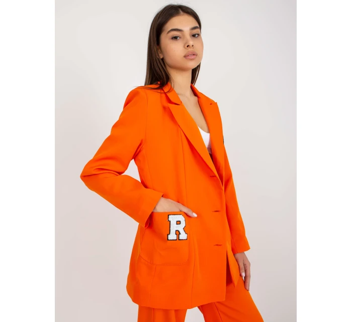 Bunda LK MA model 18445488 oranžová - FPrice Bunda LK MA model 18445488 oranžová - FPrice