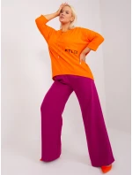 Bluzka RV BZ model 19465462 pomarańczowy - FPrice Bluzka RV BZ model 19465462 pomarańczowy - FPrice
