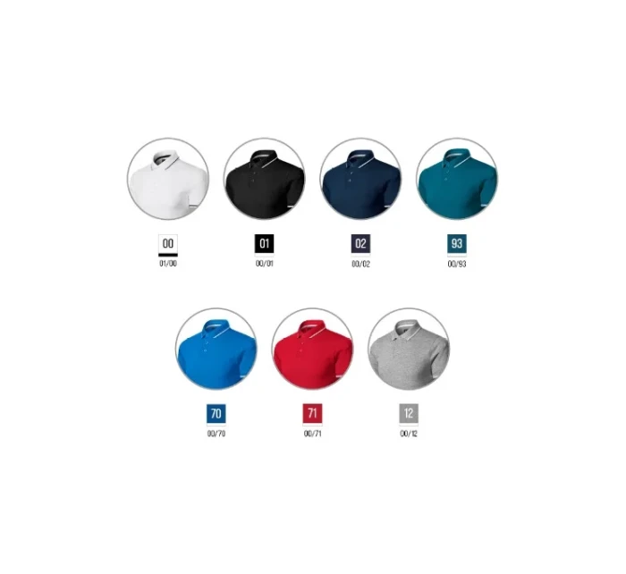 Perfection plain polokošile pánská snorkel blue Perfection plain polokošile pánská snorkel blue