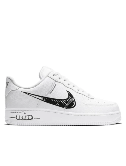 Pánské sportovní boty Air Force 1 LVB Utility M CW7581-101 Bílá vzor - Nike