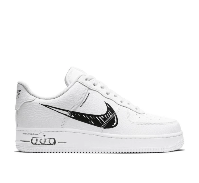 Pánské sportovní boty Air Force 1 LVB Utility M CW7581-101 Bílá vzor - Nike