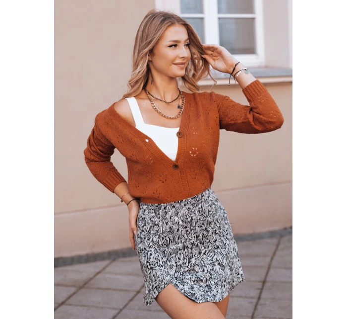 Dámský svetr ZOLA červený FashionStreet MY1606