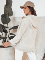 Dámská džínová bunda LASANAS light beige FashionStreet TY4314