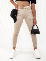 Dámské kalhoty beige model 21977856 - Dstreet