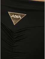 damskie z wysokim stanem czarne model 22250293 - FashionStreet