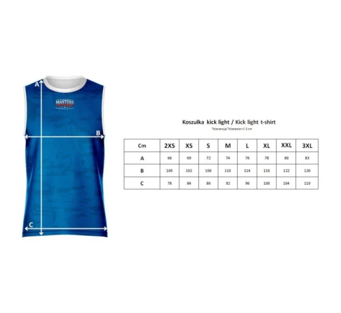 Tričko bez rukávů model 21352340 - Masters