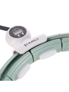 Hula Hop HMS HHM15 s magnetem a závažím zelená + počítadlo