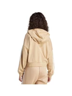 Dámská mikina s kapucí Essentials French Terry Quarter Zip beige model 21730224