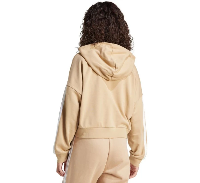 Dámská mikina s kapucí Essentials French Terry Quarter Zip beige model 21730224