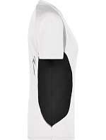 JN 390 Dámské běžecké tričko s výstřihem do V model 22486484 white/black - Daiber JN 390 Dámské běžecké tričko s výstřihem do V model 22486484 white/black - Daiber