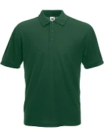65/35 Pique Polo Piqué polo model 22531138 bottle green - Fruit of the Loom