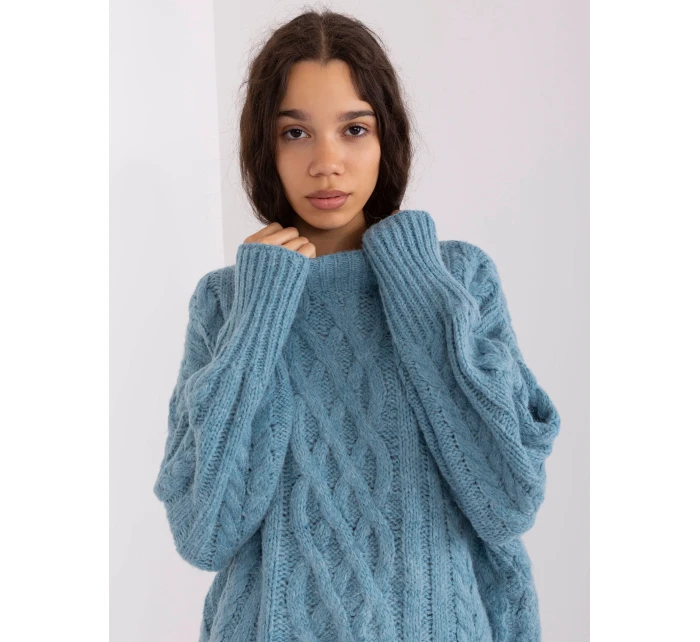 Sweter AT SW  niebieski model 19018672 - FPrice