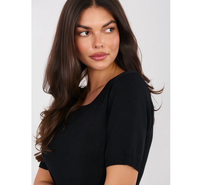 Sweter PM SW model 21916878 czarny - FPrice Sweter PM SW model 21916878 czarny - FPrice