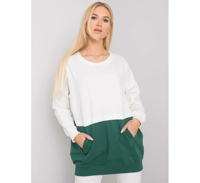 Halenka RV BL 7197.89P bílá zelená