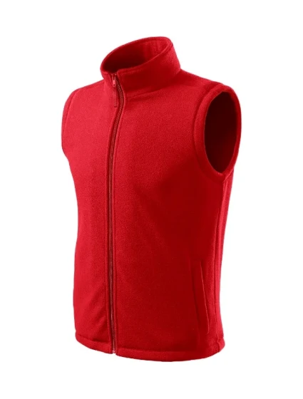 Next fleece vesta unisex červená Next fleece vesta unisex červená