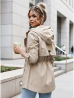 Parka damska przejściowa z kapturem  model 22025141 - FashionStreet