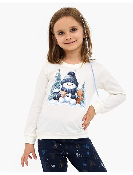 Dětské dívčí pyžamo  Day Christmas 86128 model 21413669 - Cornette