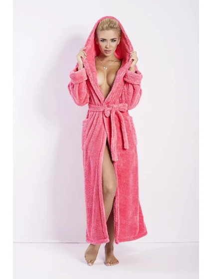 Dámský župan Diana long coral - DKAREN Dámský župan Diana long coral - DKAREN
