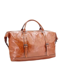 Originální hnědá dámská taška 4794B