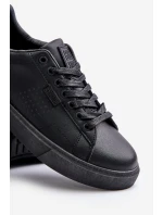 Pánské Tenisky Z Eko Kůže Big Star model 21669616 HiPoly System Černé - Big Star Shoes