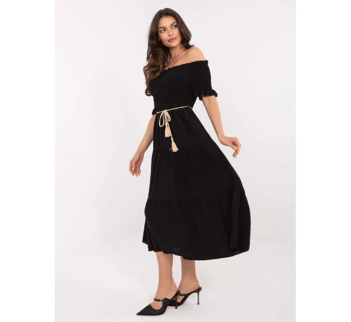 Šaty MI SK A2609.96 černá Šaty MI SK A2609.96 černá