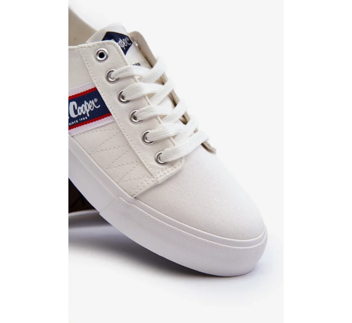 Pánské tenisky Lee Cooper Bílé Pánské tenisky Lee Cooper Bílé
