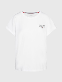 Dámské tričko TH ORIGINAL LOGO LOUNGE T-SHIRT UW0UW04525YBR bílá - Tommy Hilfiger