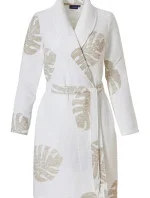 Dámský župan 70231-146-0 béžová-potisk - Pastunette