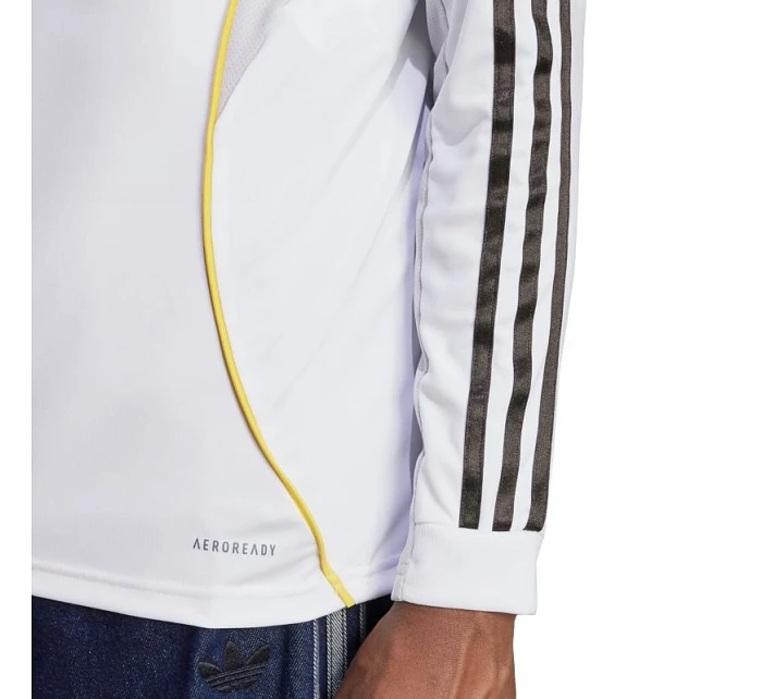 Pánské tričko adidas Real Madrid 25/26 Home s dlouhým rukávem bílé JN8884 pánské