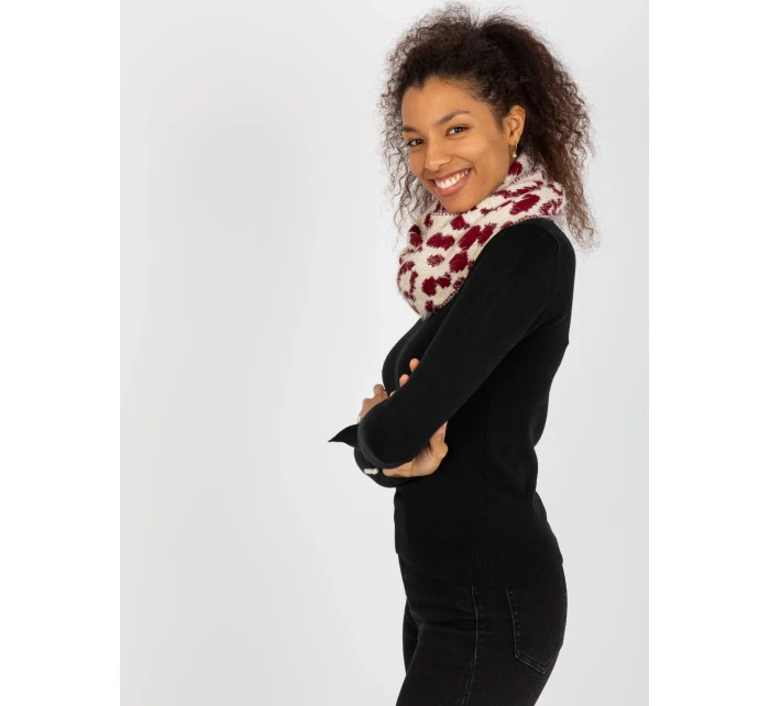 Tunelová šála AT KM ENEC světle béžová