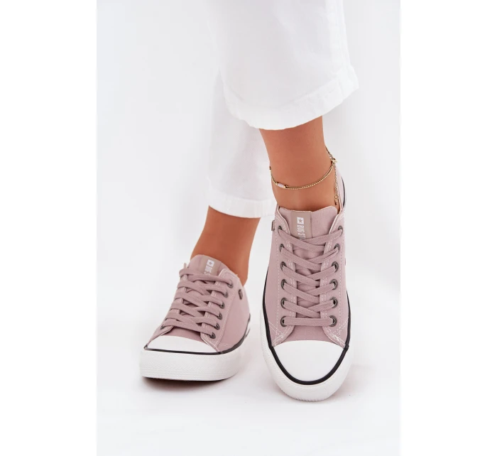 Dámské nízké tenisky Big Star – šedé Dámské nízké tenisky Big Star – šedé