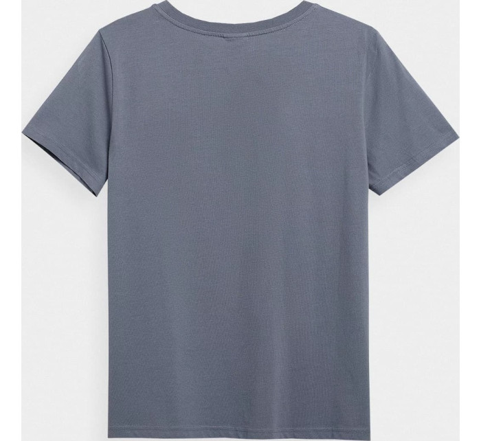 Dámské tričko 4F H4Z22-TSD019 šedé