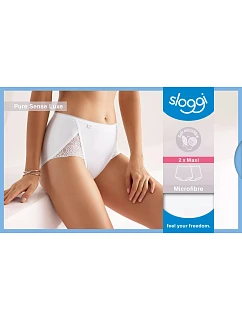 sloggi Pure Sense Luxe Maxi C2P - White - SLOGGI White - SLOGGI