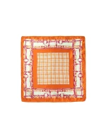 Saténová kostkovaná šála model 21066673 - Art of polo