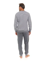 Pánské pyžamo 5248 dark grey - Doctornap