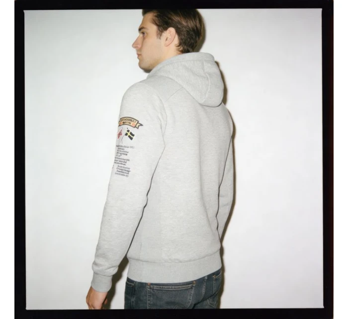 Mikina Geographical Norway Gymclass EO DB 100 M WU6620H/GNO-Blended Grey pánské