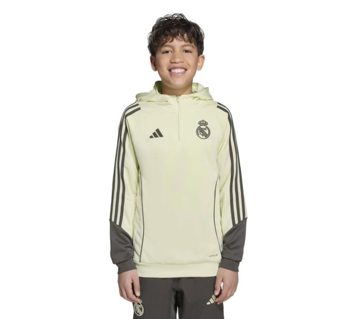 Adidas Junior Real Madrid mikina s kapucí JP4003 Adidas Junior Real Madrid mikina s kapucí JP4003